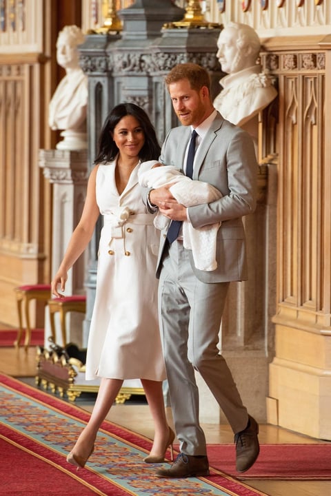 Sobre el bebé, Meghan dijo que 'tiene el temperamento más dulce, está realmente tranquilo'.
