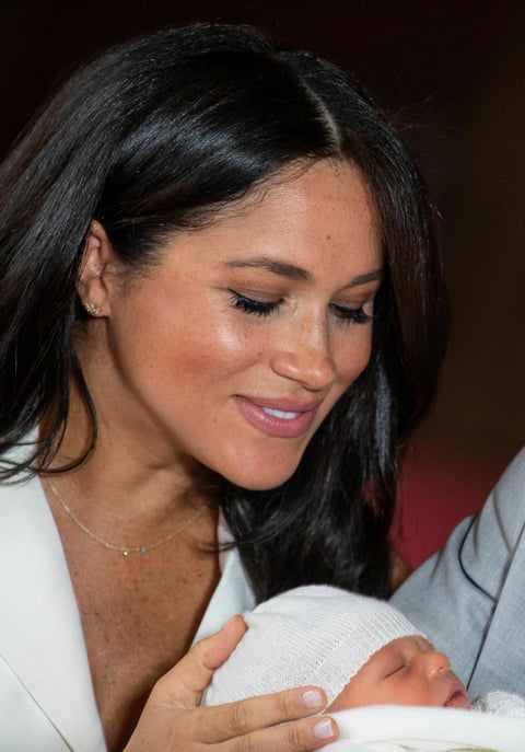 'Tengo a los dos mejores muchachos del mundo, así que estoy muy feliz', aseguró Markle.