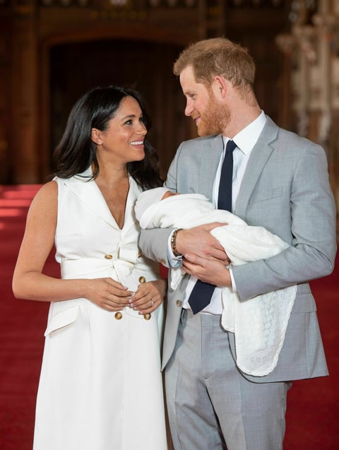 Meghan dijo que el bébé 'es mágico, es bastante sorprendente'.