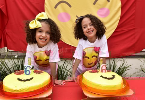08052019 CUMPLEN 6 AñOS.  Fabianna y Luanna.
