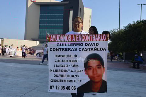 Llegaron a la Plaza Mayor de Torreón.