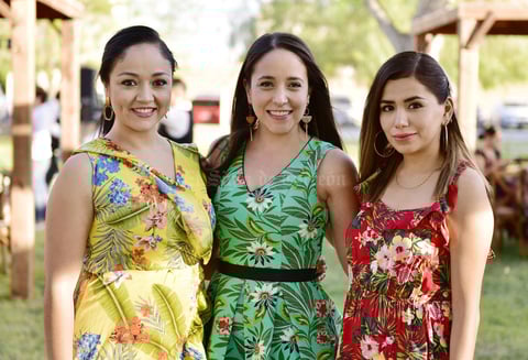 Karla, Lorena y Didre