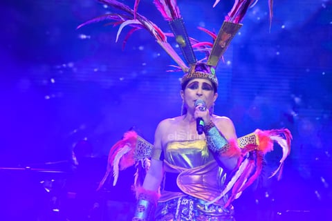 Se vivió una auténtica noche de cabaret.