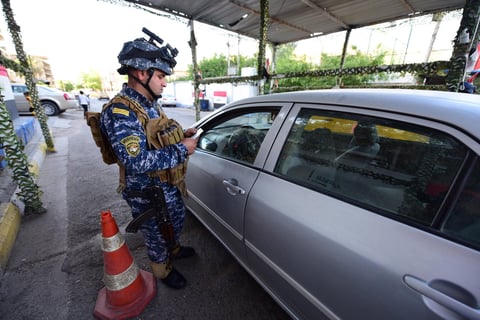 Ramadán con extremas medidas de seguridad en Bagdad