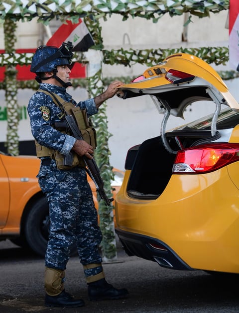 Ramadán con extremas medidas de seguridad en Bagdad