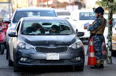 Ramadán con extremas medidas de seguridad en Bagdad