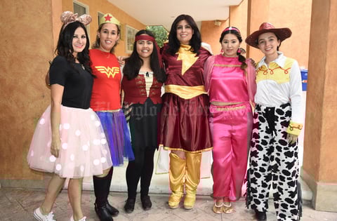 13052019 SORPRENDEN A LOS NIñOS.  Vania, Erika, Jaky, Mayra, Paty y Daniela.