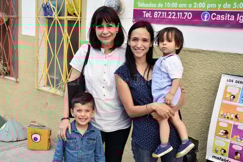 13052019 Lupita, Mariana, Mauri y Diego.