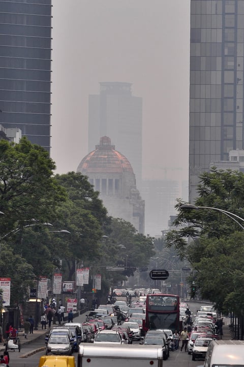 Valle de México, con aire 'irrespirable'; sorprendentes imágenes de la contaminación