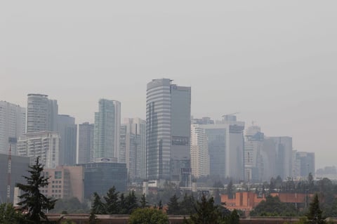 Con 15 incendios activos, la calidad del aire ha empeorado en el centro del país.