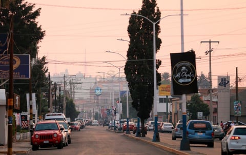 El Sistema de Monitoreo de la Calidad del aire del Estado de Durango llegó en la zona oriente hasta los 91 ICA, medición con la cual se considera que hay calidad del aire de categoría regular.