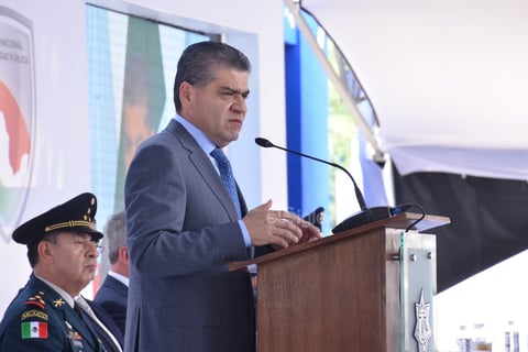 El gobernador Miguel Ángel Riquelme, dijo que la seguridad pública es un tema que 'no tiene colores' y que la coordinación es fundamental.
