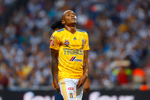 IMG_0714

MONTERREY, MEXICO - MAYO 15: Luis Quinones del Tigres en lamento durante el juego de ida de la semifinal del torneo Clausura 2019 de la Liga Bancomer MX en el estadio Bancomer BBVA el 15 de Mayo de 2019 en Monterrey, Mexico (Foto: Alfredo Lopez/JAM MEDIA)