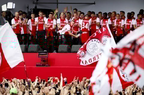 Todo es felicidad para el Ajax.