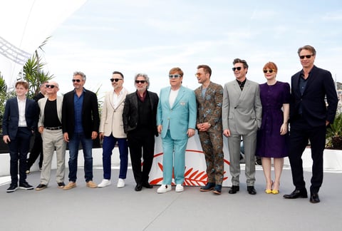 Elton John llega al estreno de Rocketman en Cannes