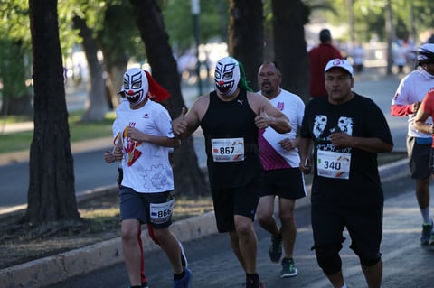 Cada duranguense corrió a su manera, marcando un estilo propio.