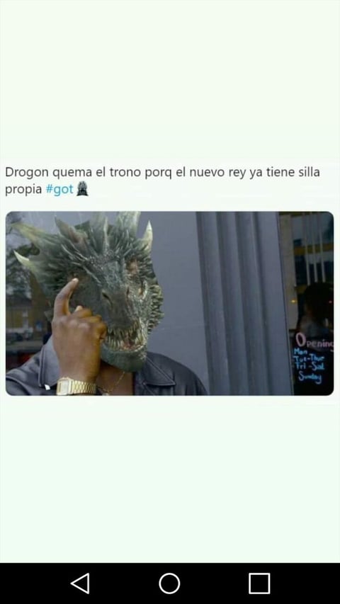 Los mejores memes del final de Game Of Thrones