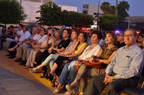 Con sus piezas, la Camerata logró amenizar el corazón de la ciudad.
