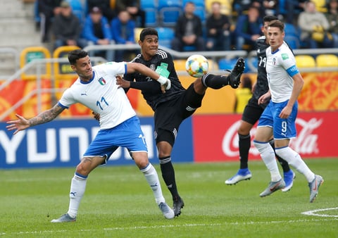 México pierde 2-1 en su debut del Mundial Sub-20 ante Italia