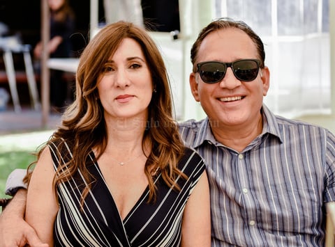 Mary Domínguez y Óscar de Barca