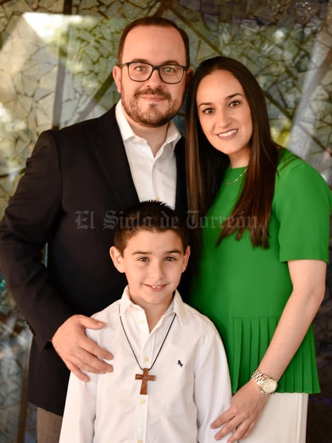 Alberto, Mariana y Javi
