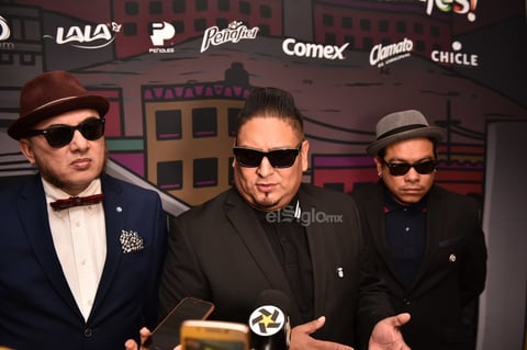 La banda regiomontana se presentó anoche en la Plaza Mayor.