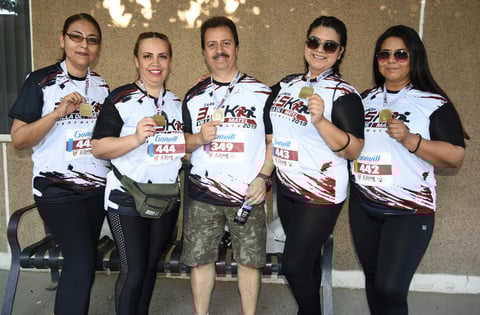 25052019 Yolanda Camacho, Natalia Camacho, Edmundo Camacho, Araceli Camacho y Norma Reyes.