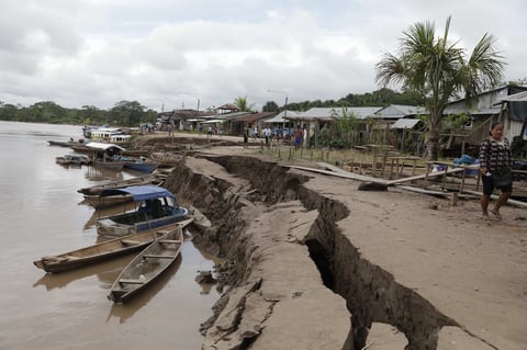 Se sintió en varias regiones del país, al igual que en Colombia y Ecuador.