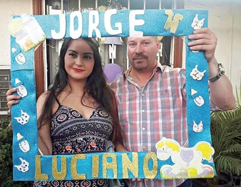 26052019 SERáN PAPáS.  Alondra Jazmín Romero Mata y Juan Carlos Hidalgo Mondragón en espera de su bebé, Jorge Luciano.