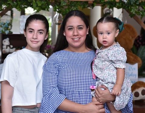29052019 FIESTA DE CANASTILLA.  Sofía, Paulina y Marisofi.