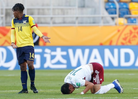 México está eliminado de la Copa Mundial Sub-20