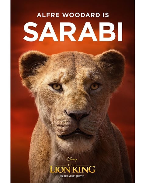 Lanzan pósters oficiales de El Rey León live-action