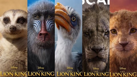 Lanzan pósters oficiales de El Rey León live-action