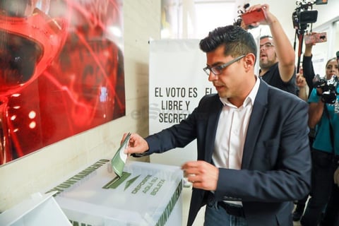 Carlos Segovia, presidente municipal interino de Durango.