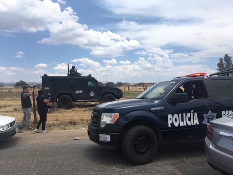 Esto ocurrió poco antes de la gasolinera que está a la altura de Cristóbal Colón.