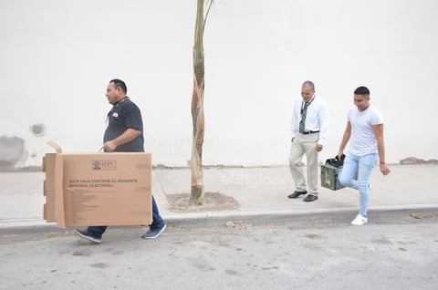 Comienza arribo de actas a oficinas de IEPC