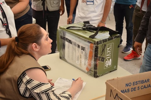 Comienza arribo de actas a oficinas de IEPC