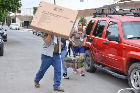 Comienza arribo de actas a oficinas de IEPC