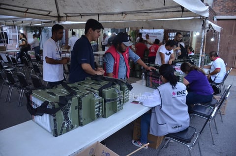 Comienza arribo de actas a oficinas de IEPC