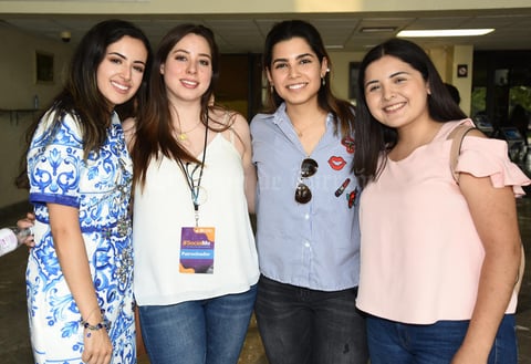 05062019 Anavi Aguilar, Pilar Leal, Dany Lomelín y Sofía Enríquez.
