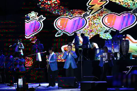 En el Palenque destacan Virlán García Alta Consigna, Grupo Codiciado, Gloria Trevi, Pepe Aguilar, Julión Álvarez, Maquinaria Norteña, Remmy Valenzuela y Pancho Barraza.