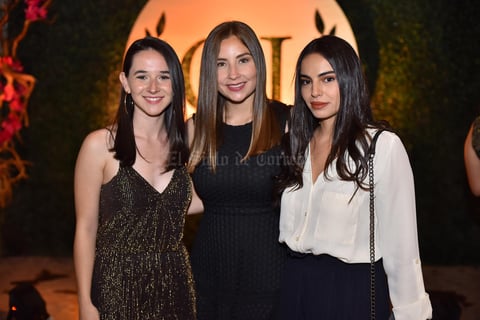 Cristina, Andrea y Marcela
