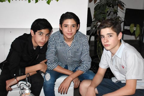 Antonio, Sebastián y Marco
