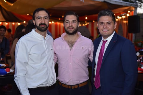 Sergio, Enrique y Héctor