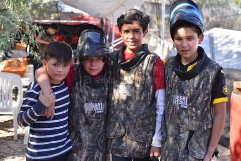 Mateo, Diego, Antonio y Pablo