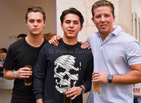 Ricardo, Nicolás y Paco