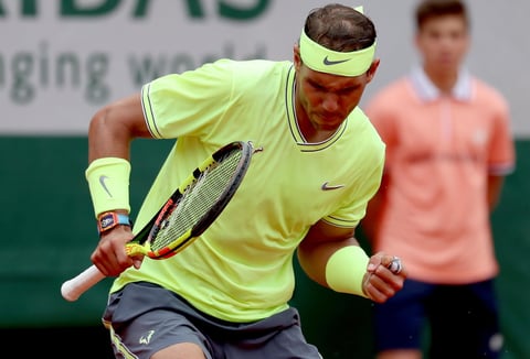 Nadal no tardó en reaccionar, con bolas más profundas recobró la iniciativa del partido.