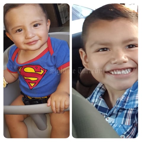 09062019 Los hermanitos Ricky y Ale García de paseo por la ciudad.