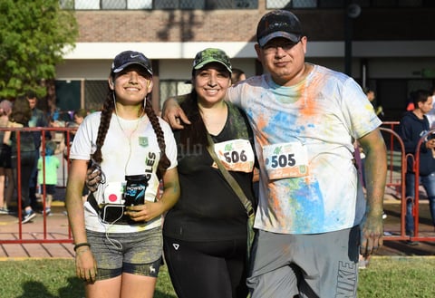 11062019 CARRERA ATLéTICA.  Mariel, Mandy y Miguel.