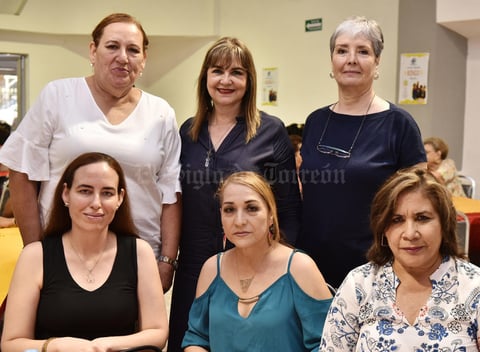 12062019 Lili, Tere, María Elena, Blanca, Alma Rosa y María Elena.